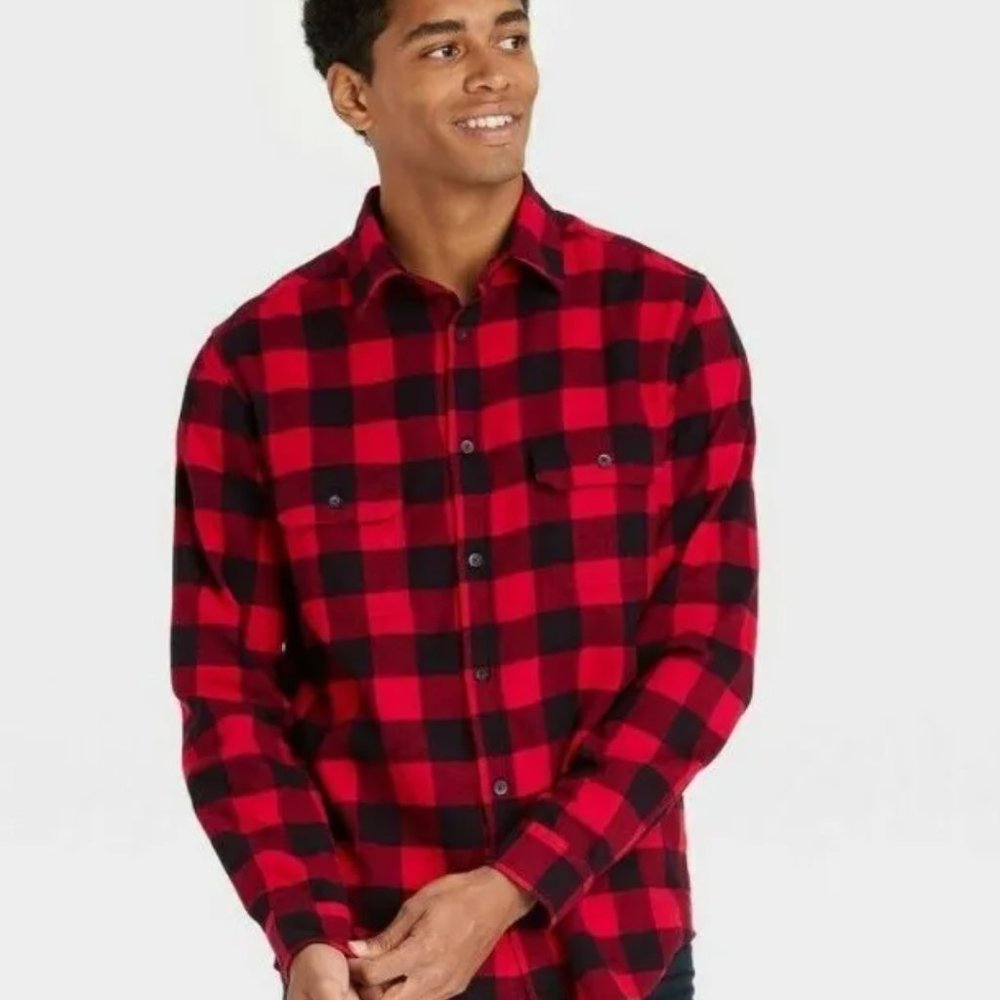 Red and Black Flannel NWT